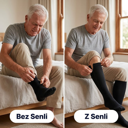 Skarpety kompresyjne z suwakiem — Senli™