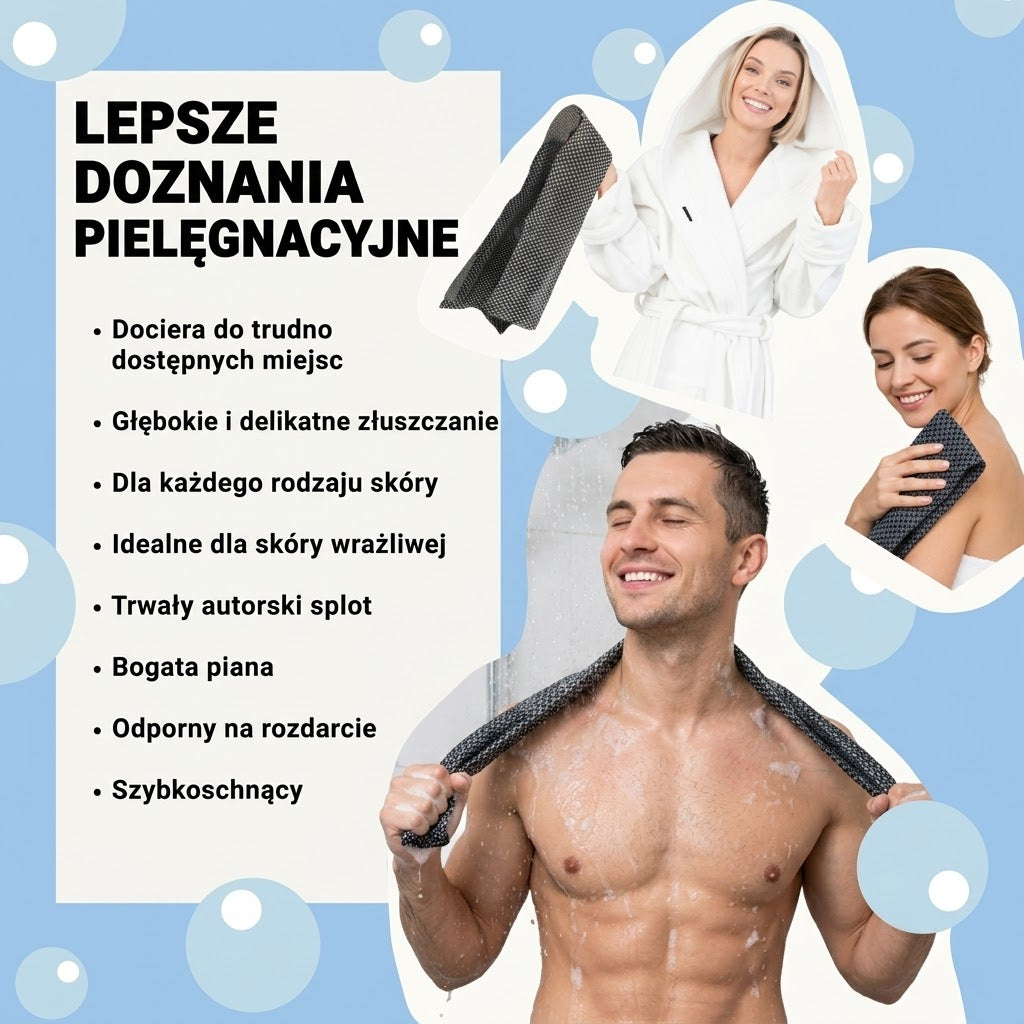 Senli™ Złuszczający ręcznik do kąpieli